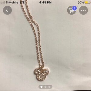 Mickey Mouse necklace